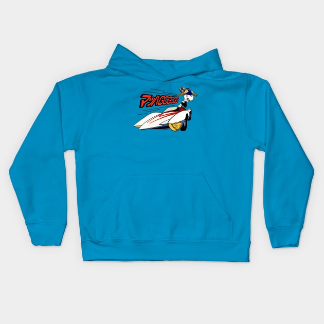 Mach Go Go Go (Speed Racer) Kids Hoodie by Pop Fan Shop